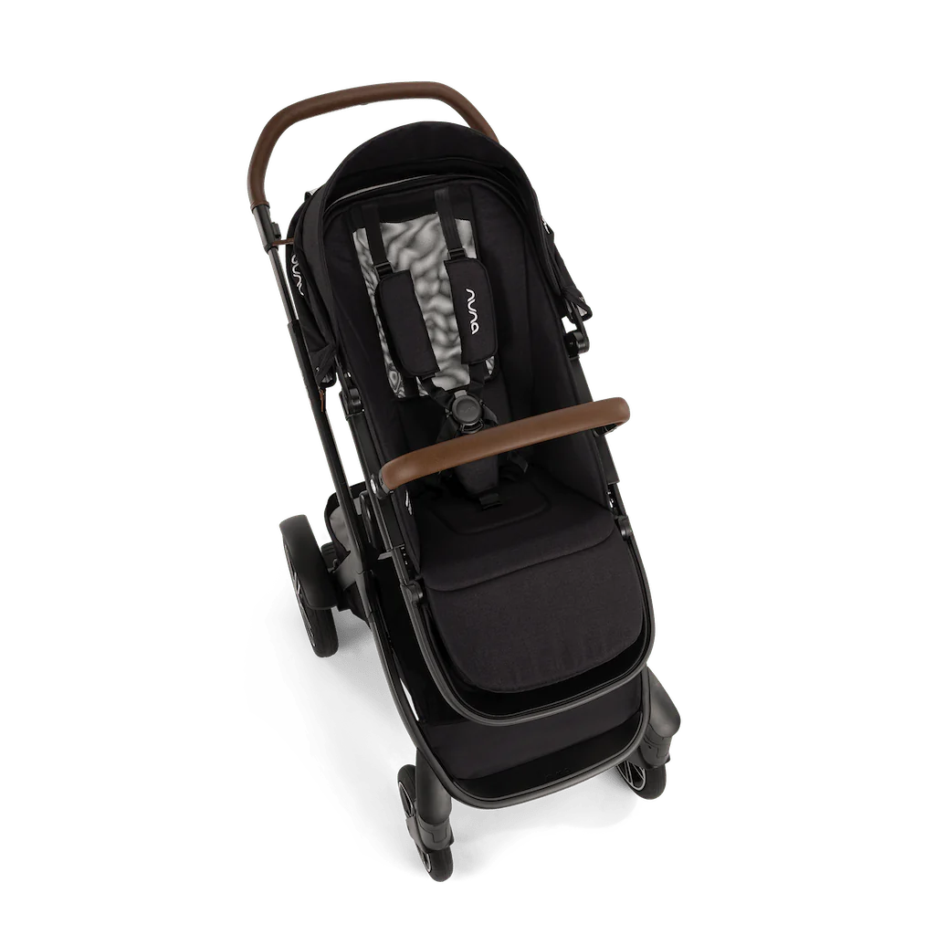 Nuna DEMI Next + Rider Board Stroller Caviar
