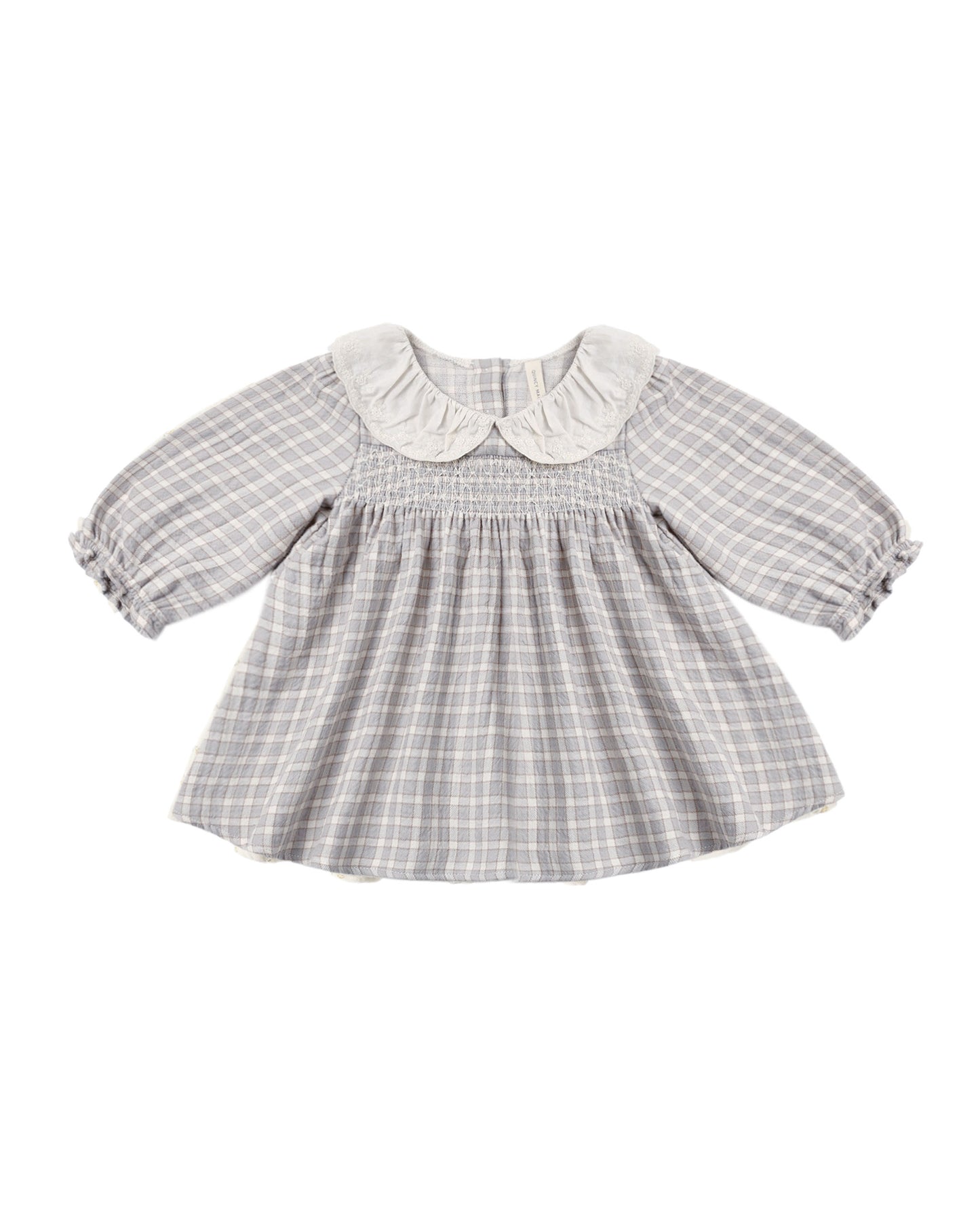 Quincy Mae Callie Dress || Blue Gingham