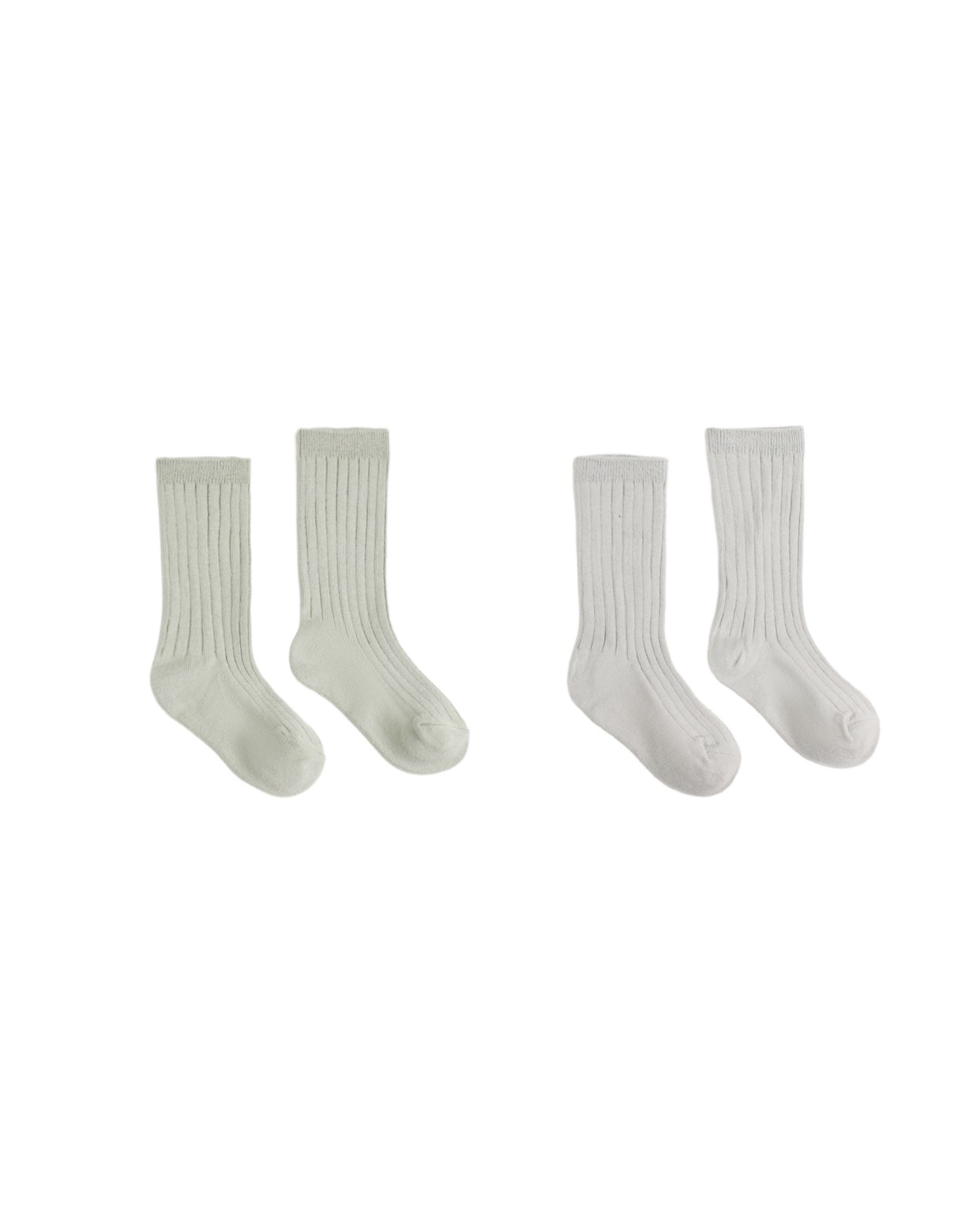 Rylee+Cru ribbed socks, 2-pack