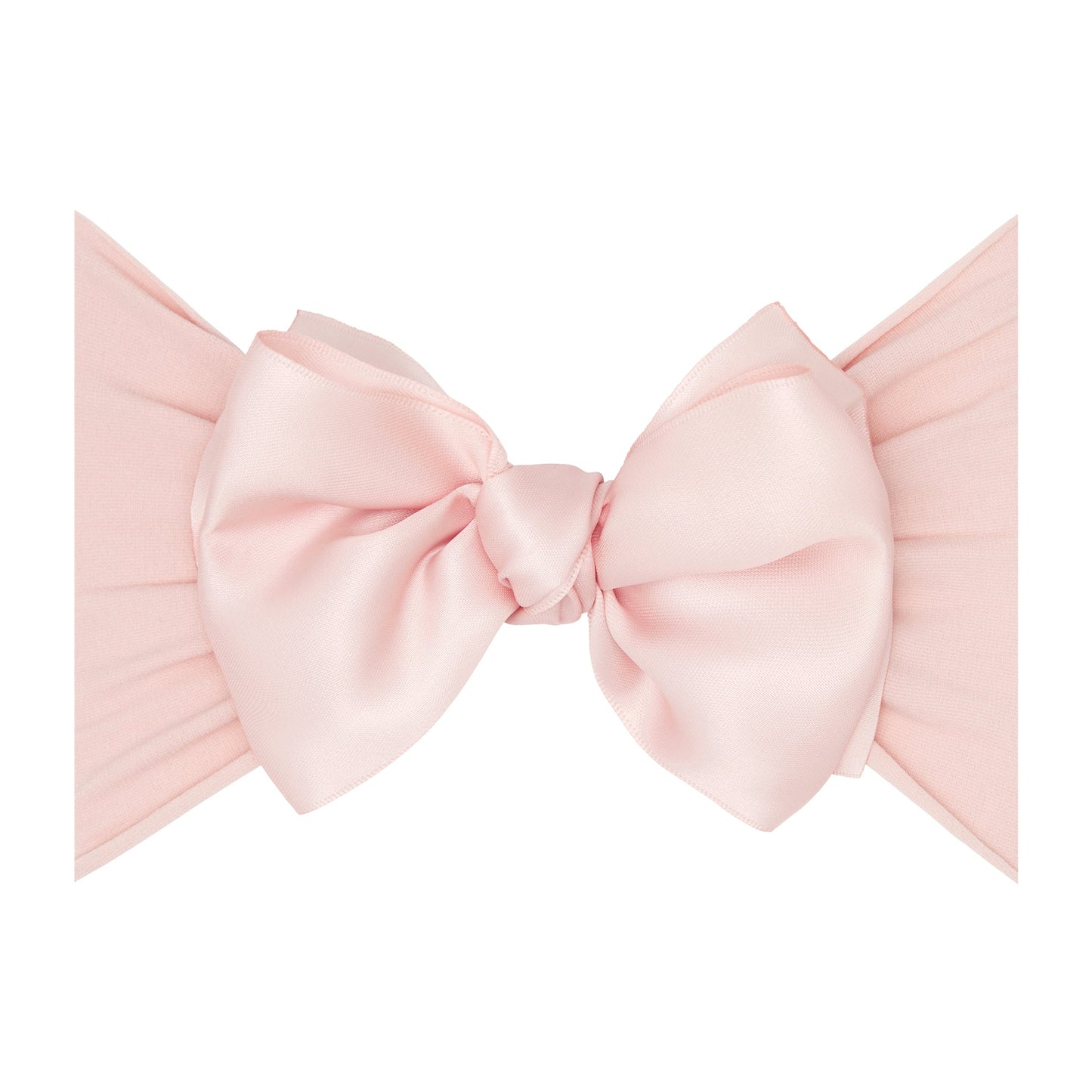 Baby Bling® - Satin FAB® soft nylon headband with satin bow
