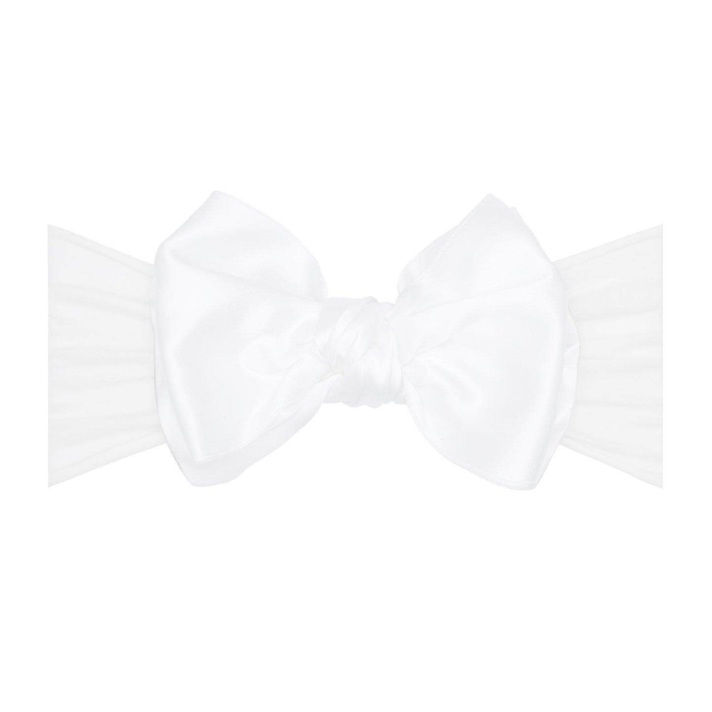 Baby Bling® - Satin FAB® soft nylon headband with satin bow