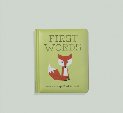 First Words with Cute Quilted Friends
