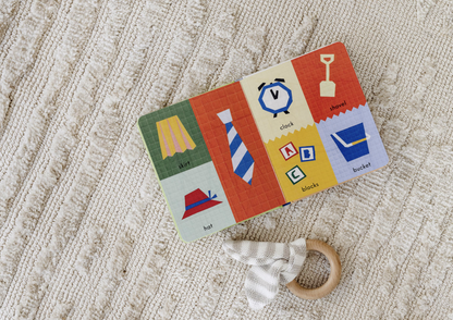 First Words with Cute Quilted Friends
