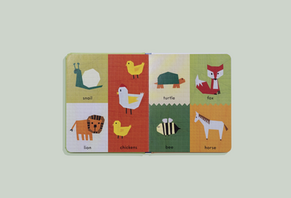 First Words with Cute Quilted Friends
