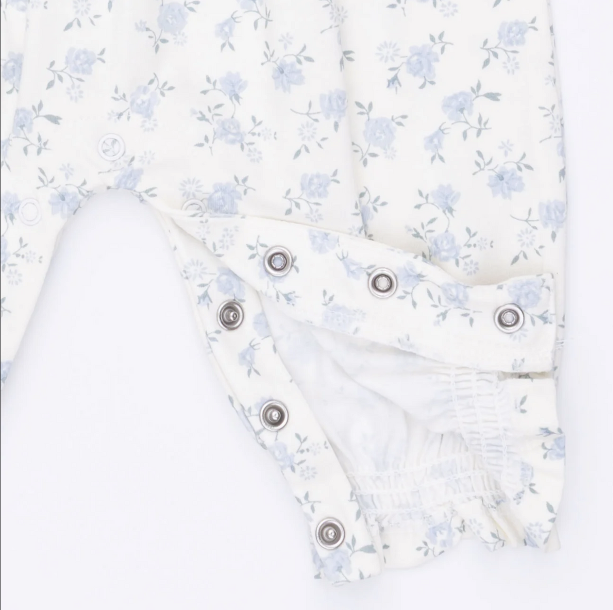 Smocked Long Sleeve Romper