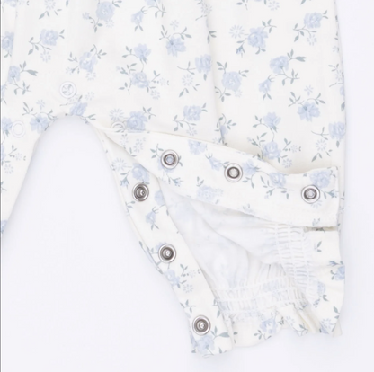 Smocked Long Sleeve Romper