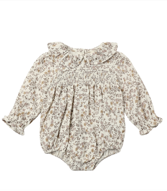 Quincy Mae Callie Romper Posy