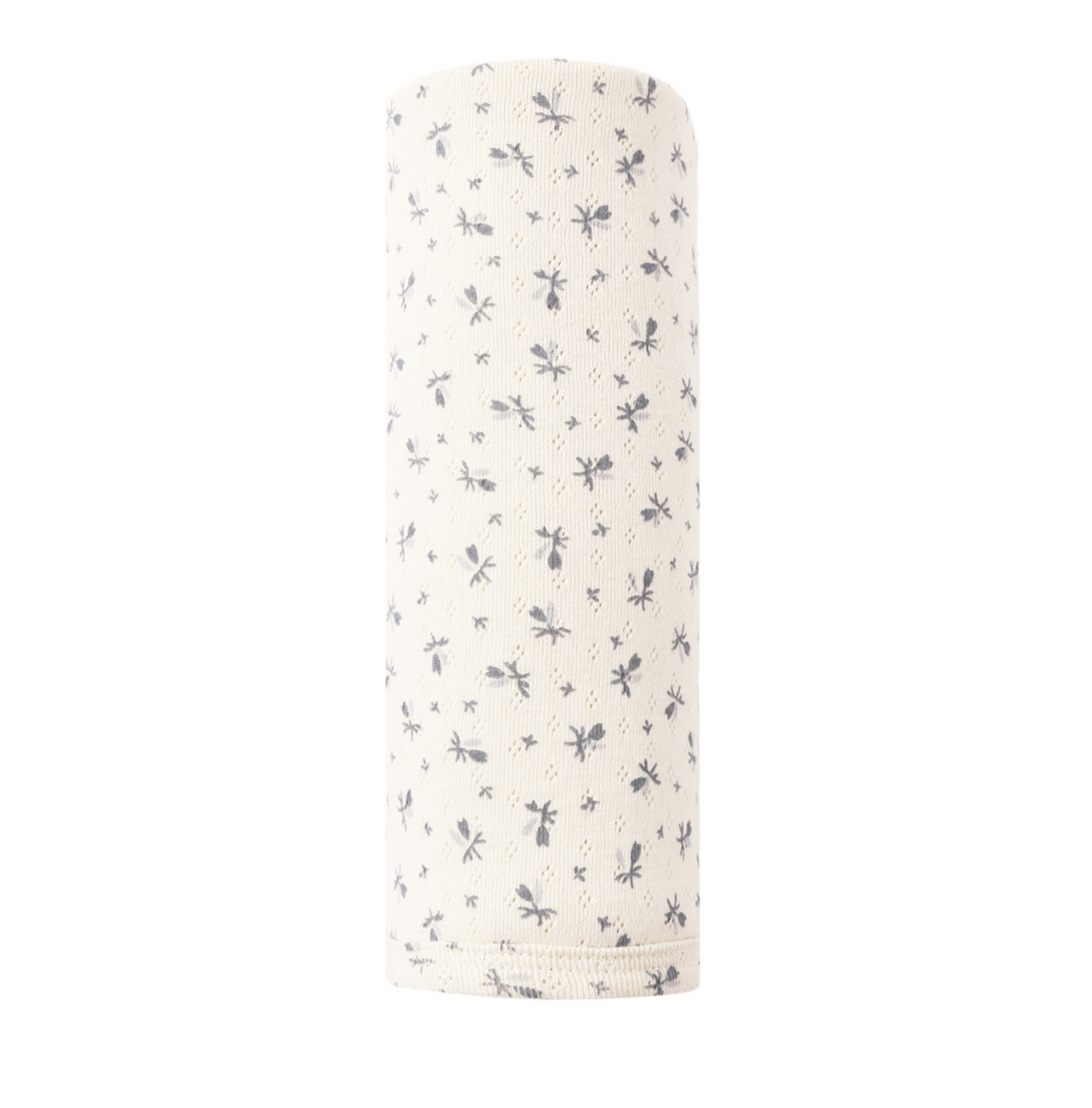 Quincy Mae Pointelle Baby Blanket || Blue Ditsy