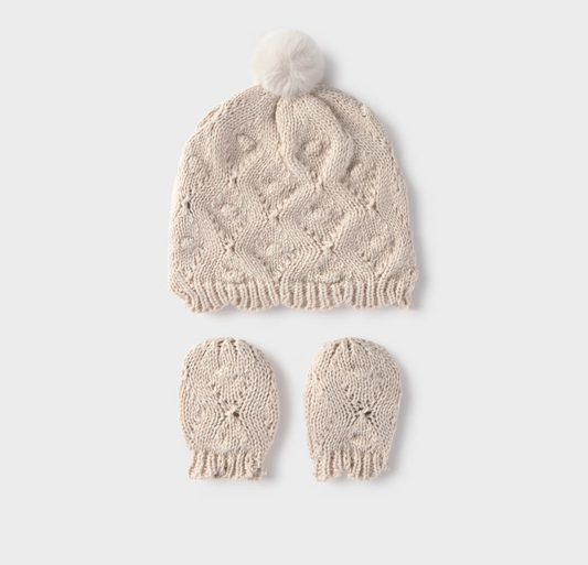 Newborn Hat & Mittens Set 9121