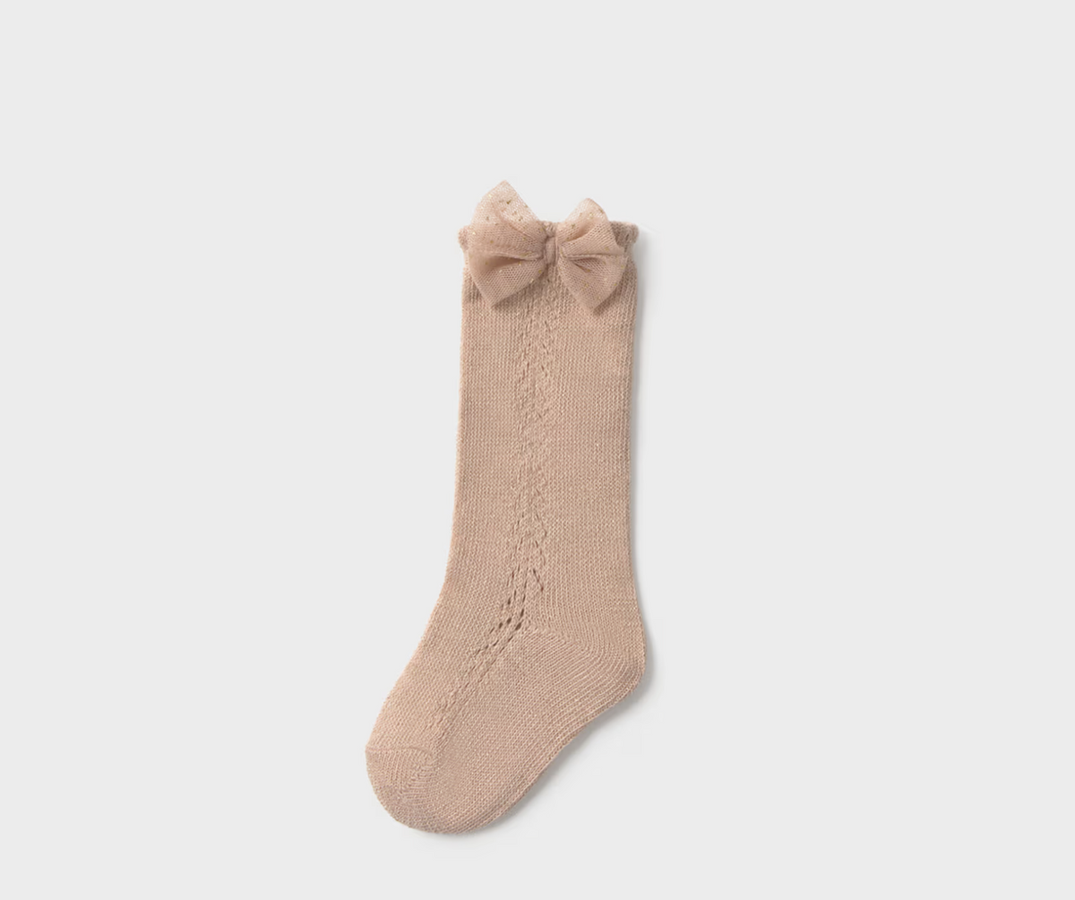Mayoral Baby Knee-High Socks with Bow 10252
