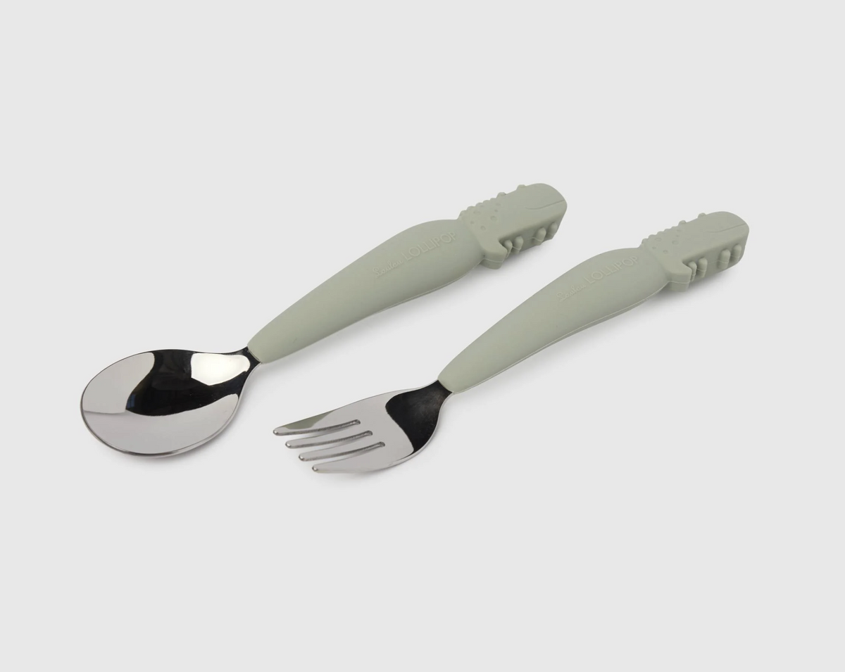 Loulou Lollipop Kids Spoon And Fork Utensils Set