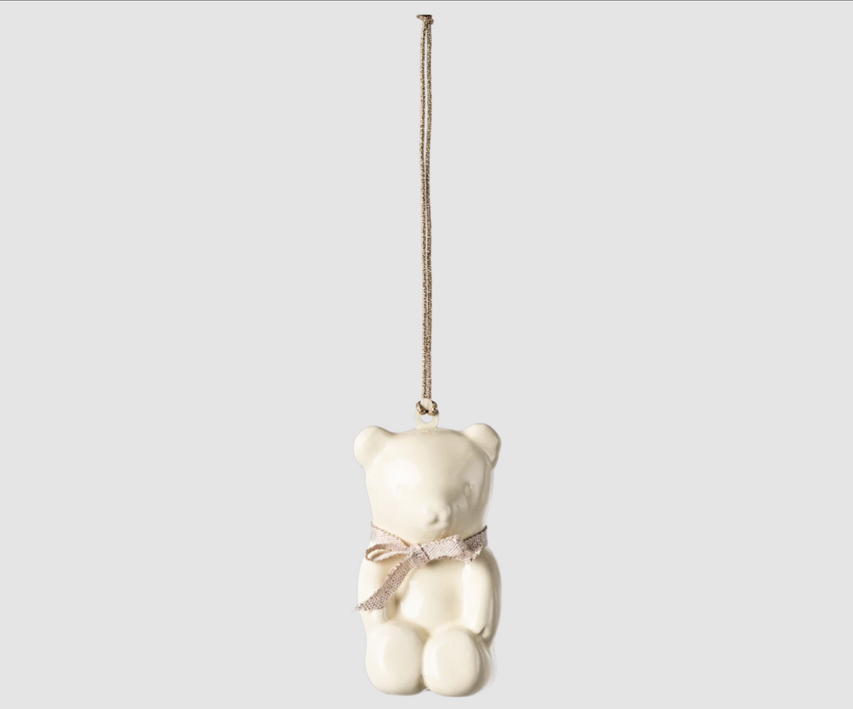 Maileg Metal Ornament, Teddy Bear