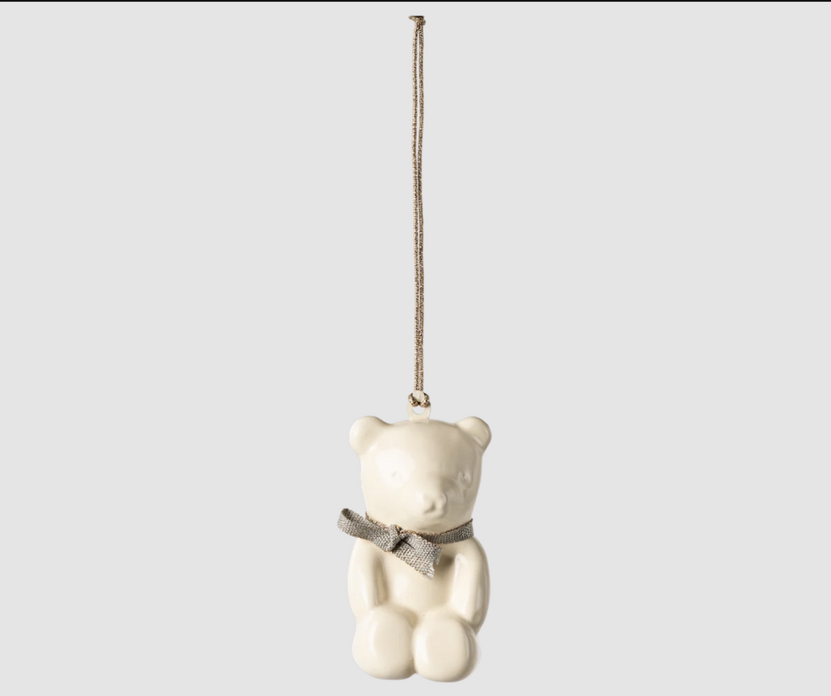 Maileg Metal Ornament, Teddy Bear