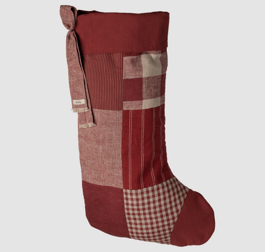 Maileg Christmas Stocking - Check