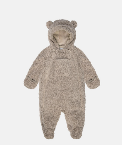 Baby Teddy Jumpsuit - Oatmeal