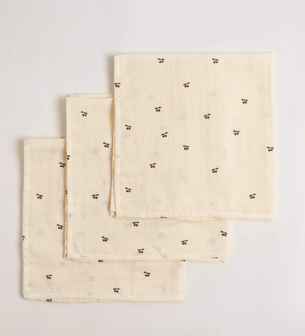 Konges Sløjd Organic Cotton Muslin Cloths - 3 Pack