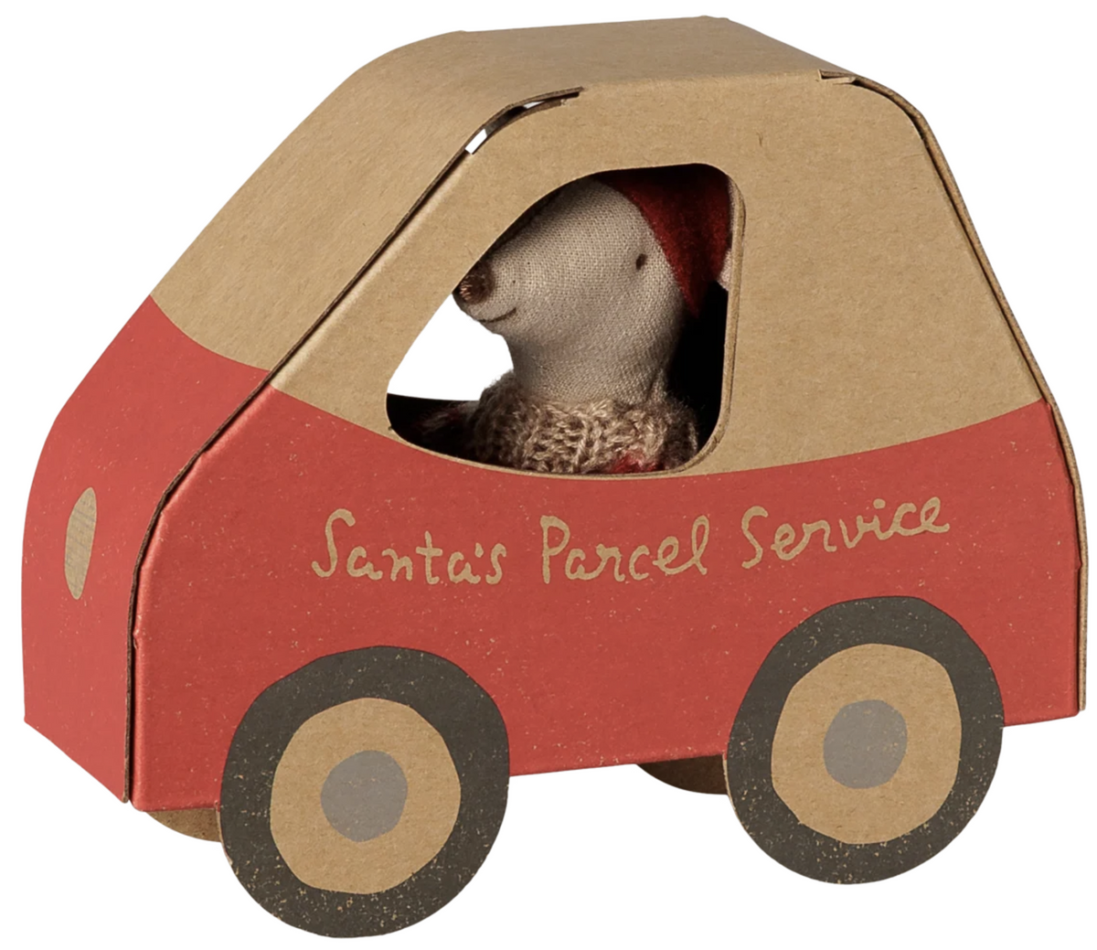 Christmas Mouse, Little Sister in Car Box