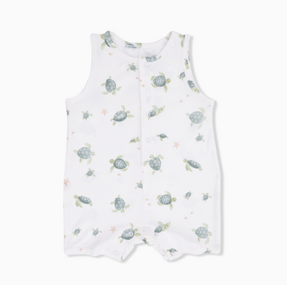 Sleeveless Shortie Romper