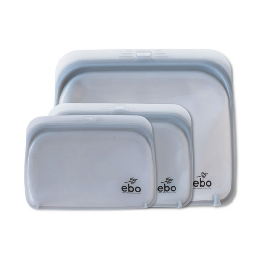 Silicone Food Bags - Set of 3