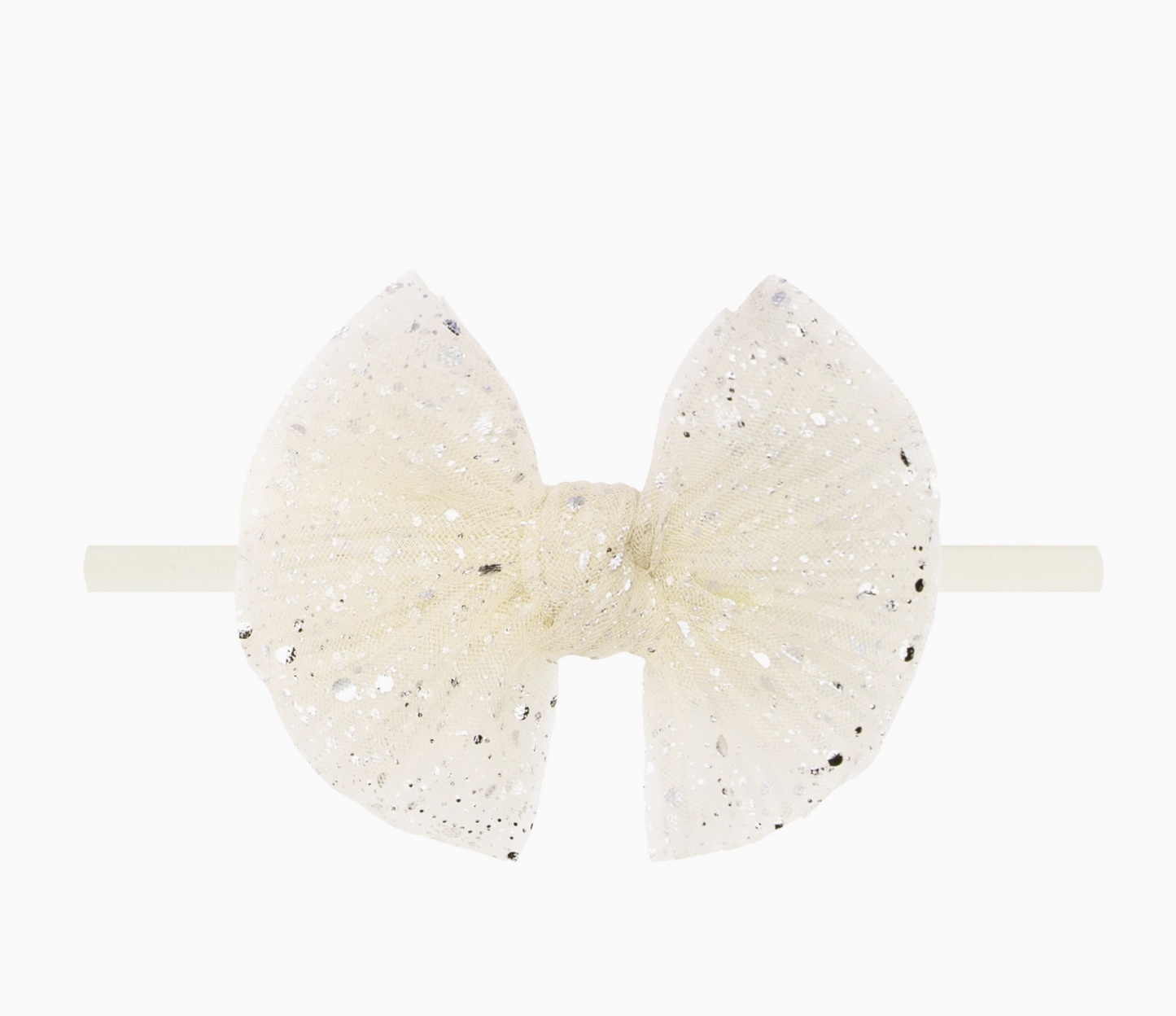 Baby Bling® - Tulle FAB® Skinny nylon headband with tulle bow
