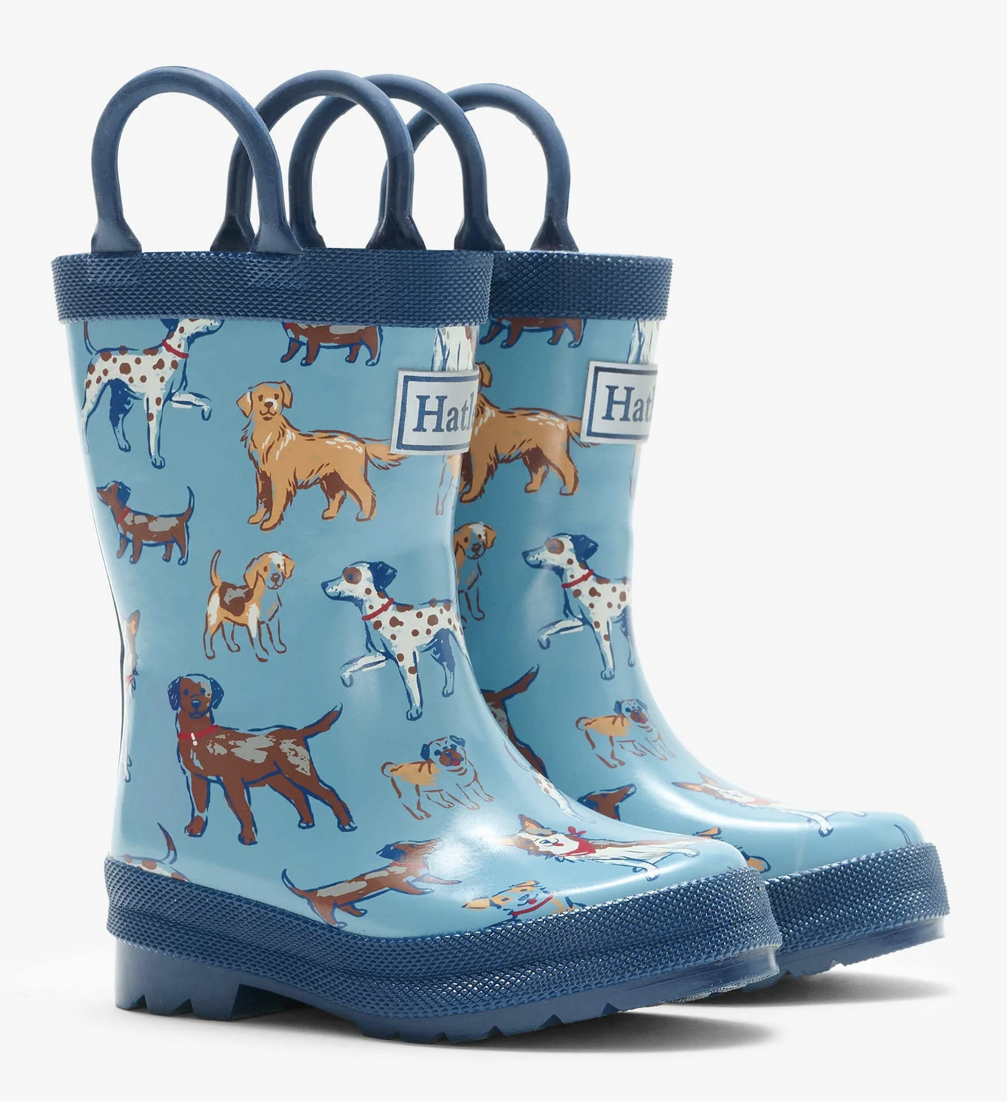 Little Pups Toddler Rain Boots with Handles
