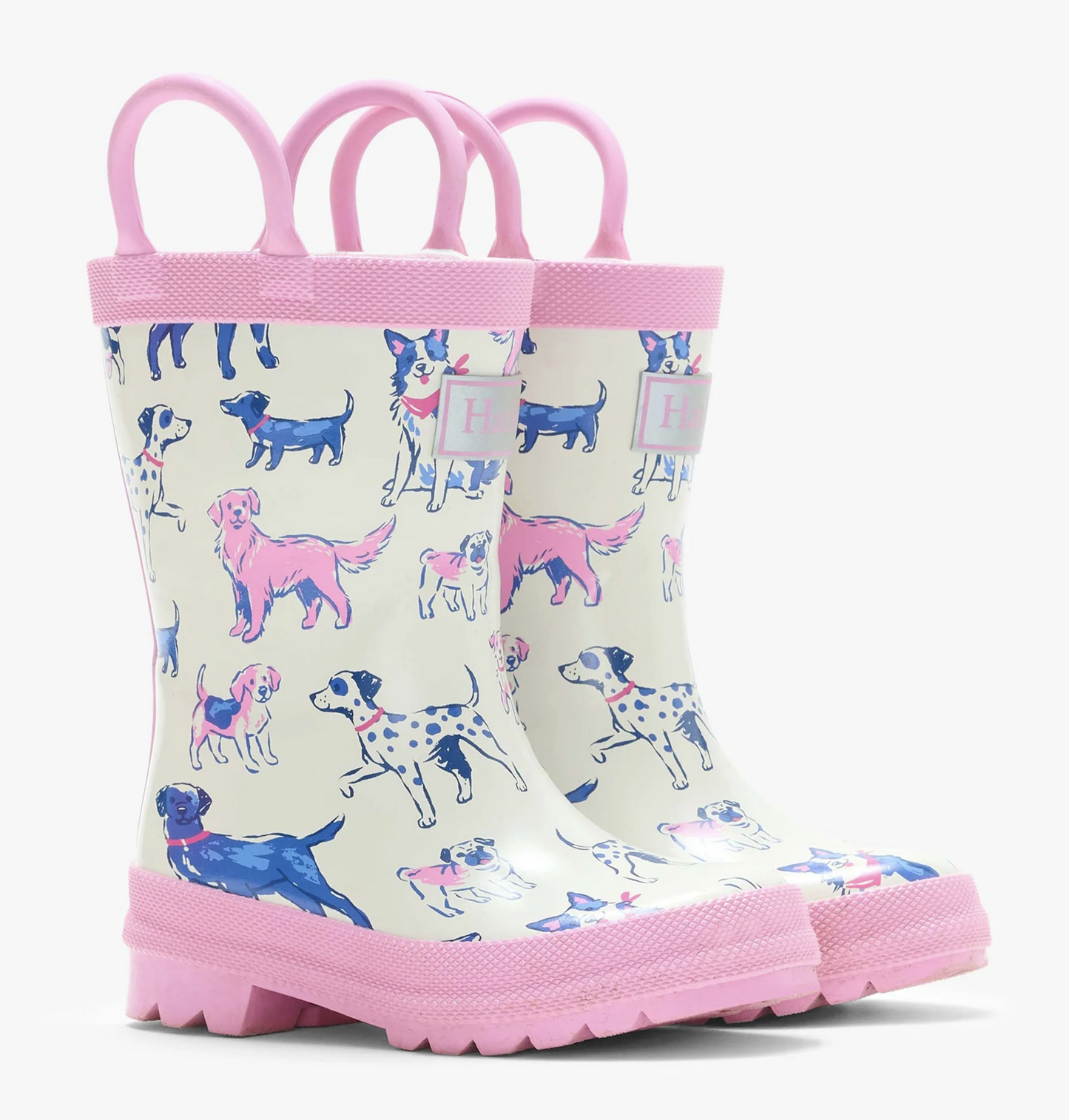 Little Pups Toddler Rain Boots with Handles
