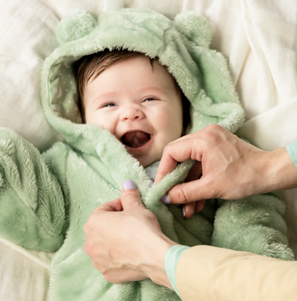 Magnetic Me Minky Bear Footie