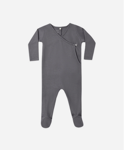 Quincy Mae Organic Pointelle Wrap Footie