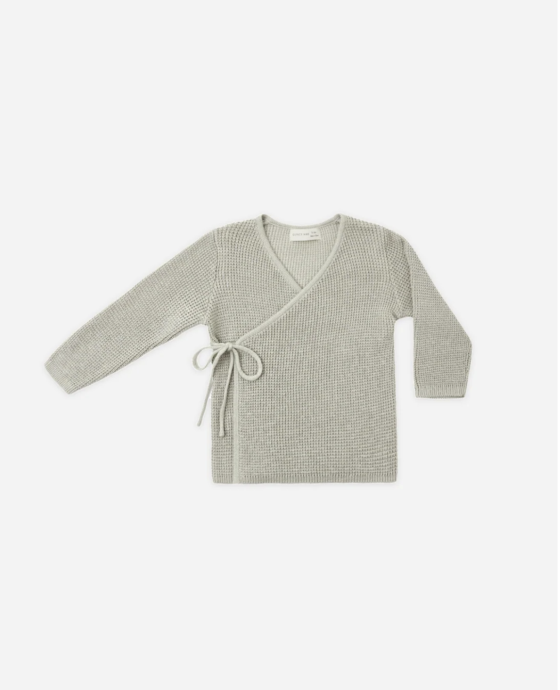 Quincy Mae Knit Wrap Top