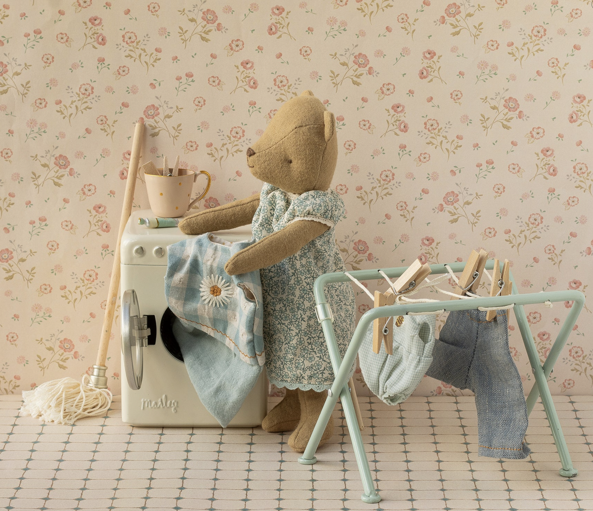 Maileg Teddy Mum - Cream Yellow