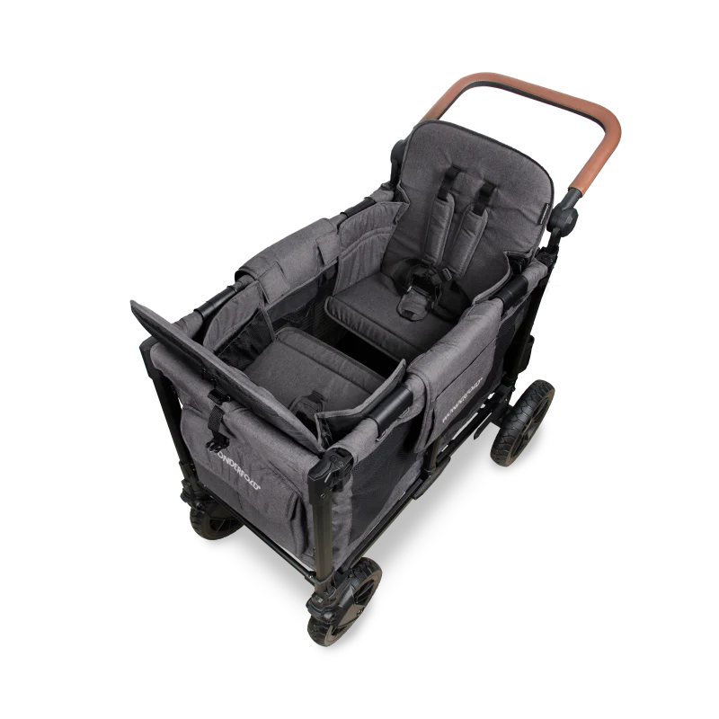 WonderFold W2 Luxe Pro Double Seater Stroller Wagon