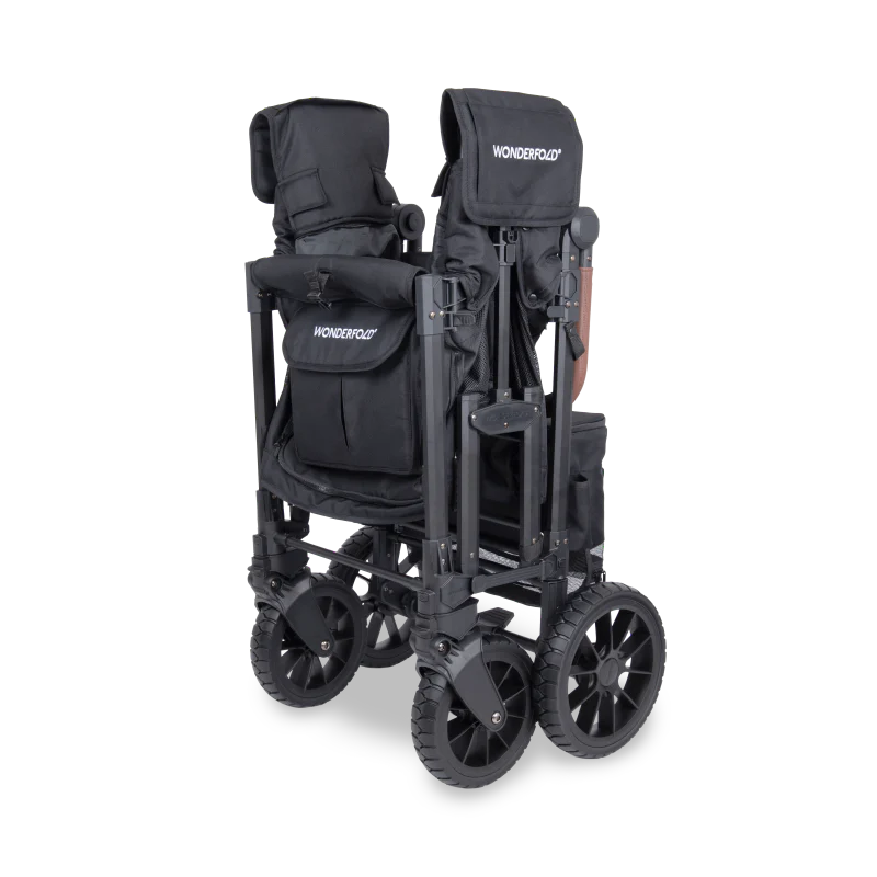 WonderFold W2 Luxe Pro Double Seater Stroller Wagon