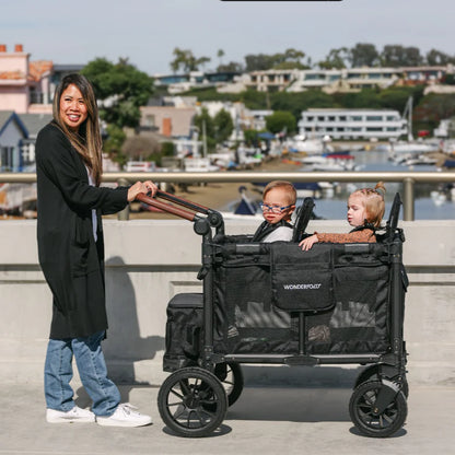 WonderFold W2 Luxe Pro Double Seater Stroller Wagon
