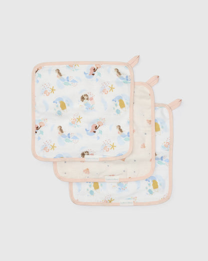 Washcloth 3-pieces Set