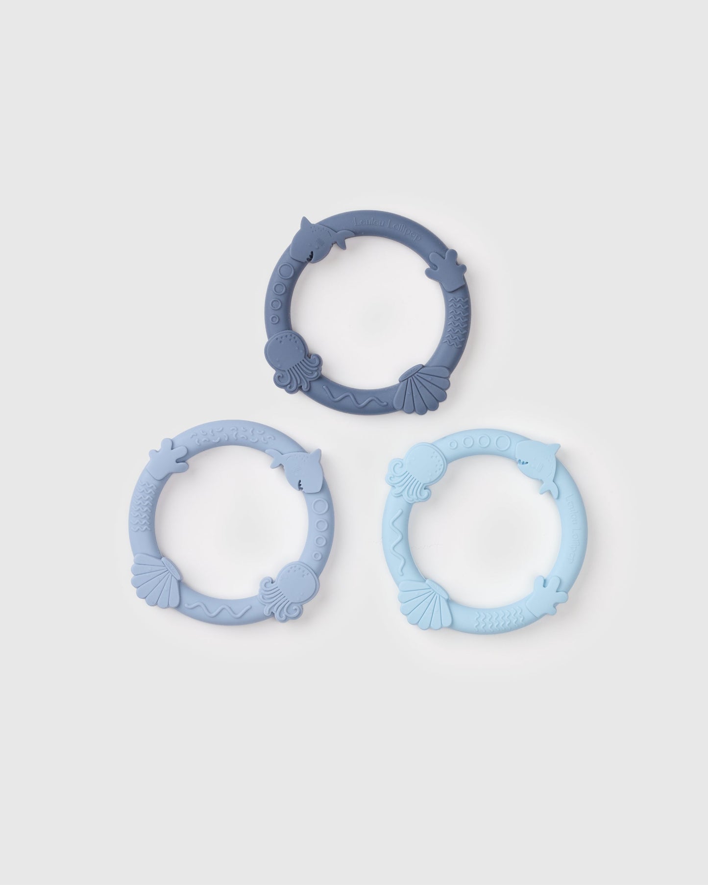 Wild Teething Ring Set