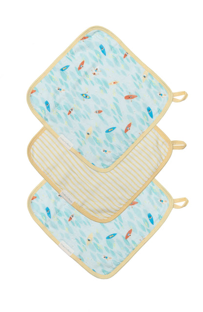 Washcloth 3-pieces Set