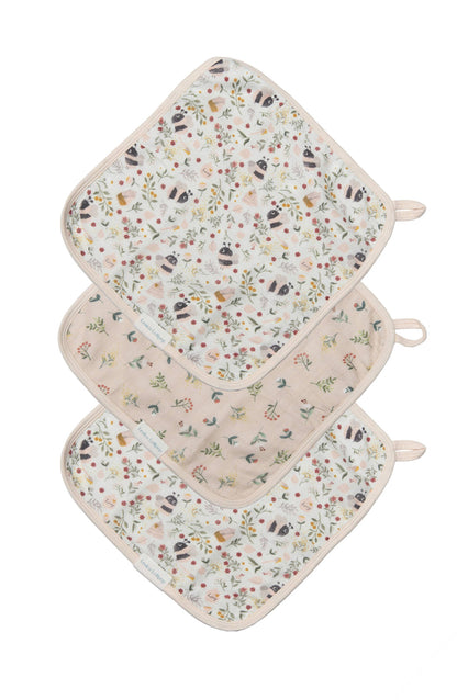 Washcloth 3-pieces Set