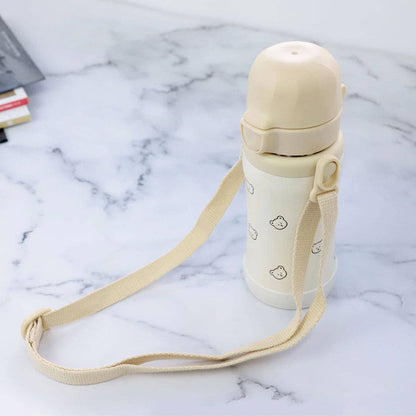 Grosmimi Straw Cup Strap: Cream Beige