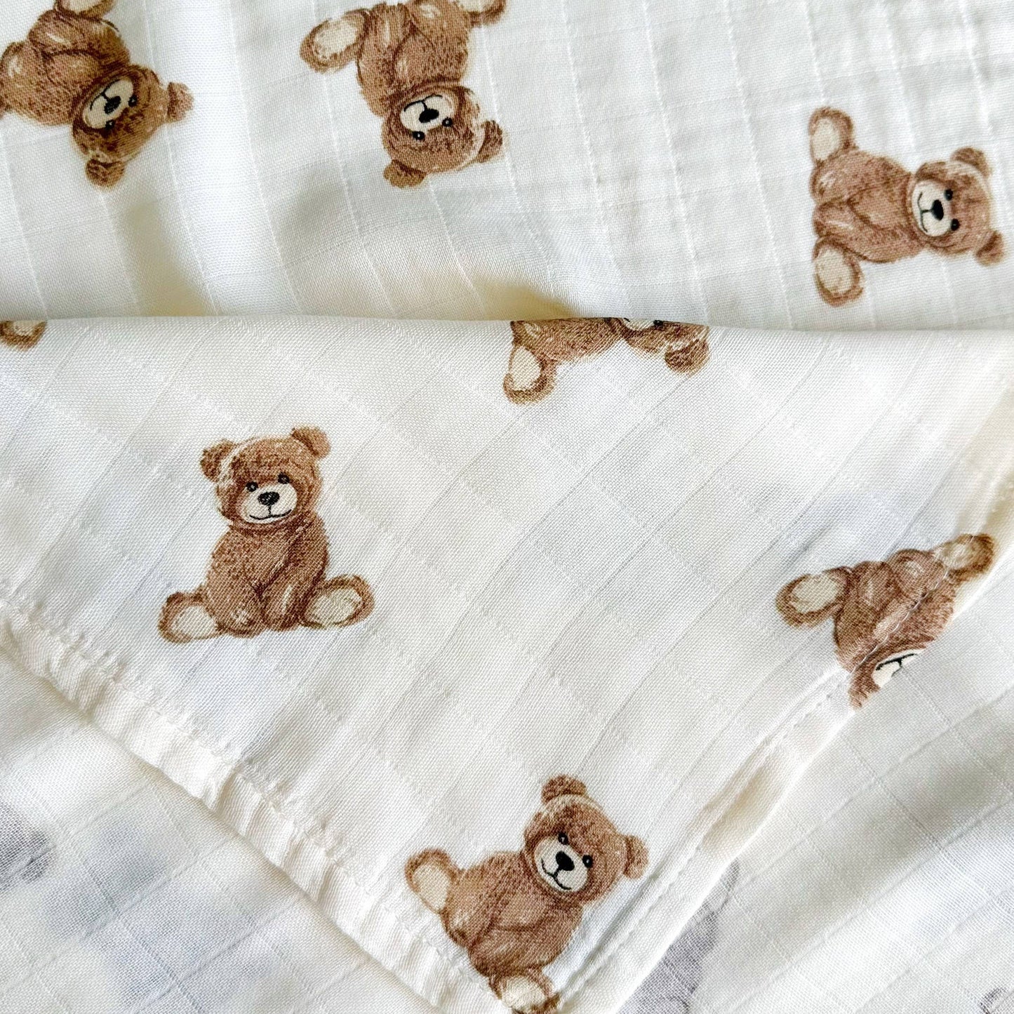 Bamboo Muslin Swaddle Baby Blanket
