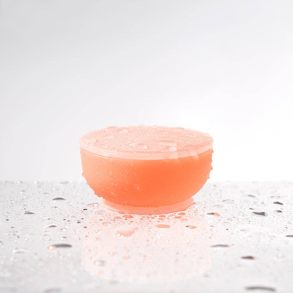 Silicone Suction Bowl with Lid: Blueberry