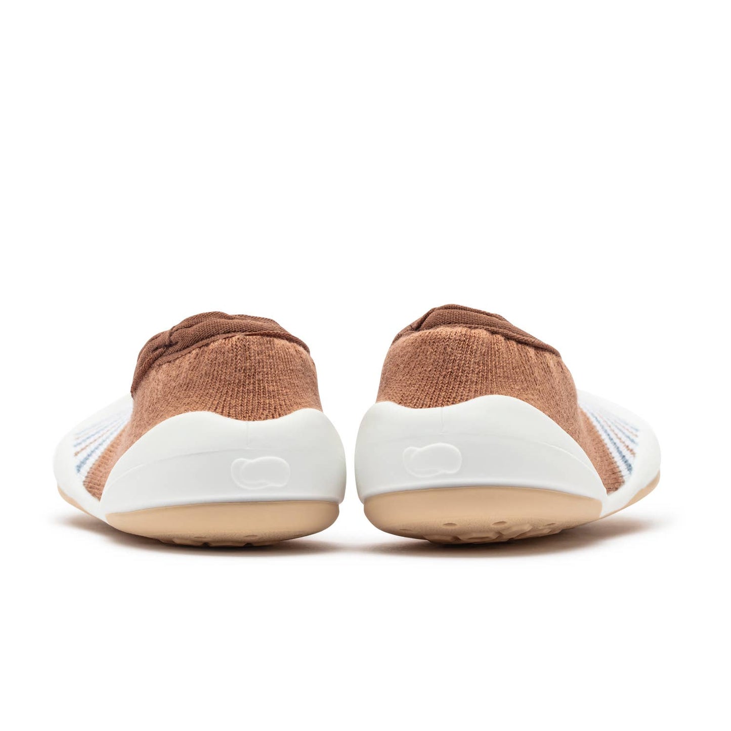 Komuello first walker baby sock shoes-Flat-Brown Stripe