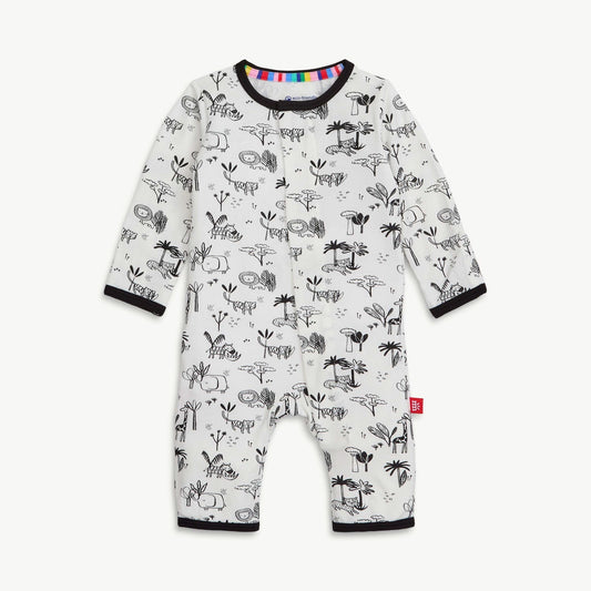 animal safari modal magnetic fuss free coverall