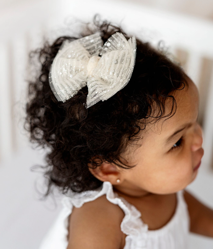Baby Bling® 2-Pack Tulle Baby FAB® hair bow clips