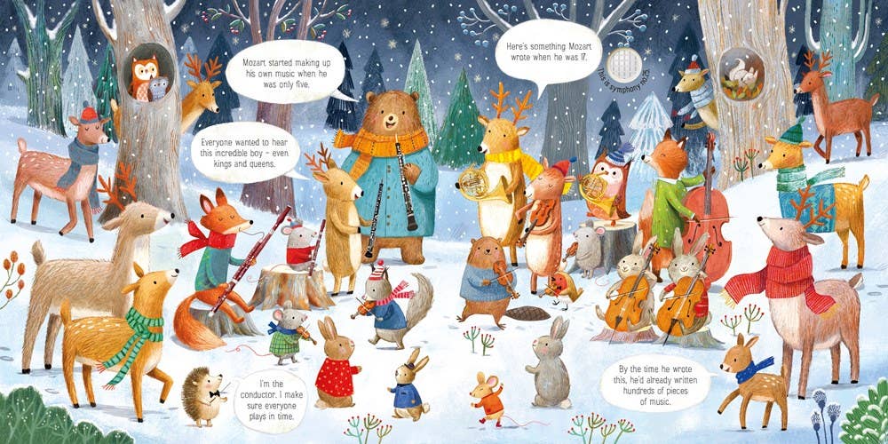 Animal Orchestra Plays Mozart Sound Book