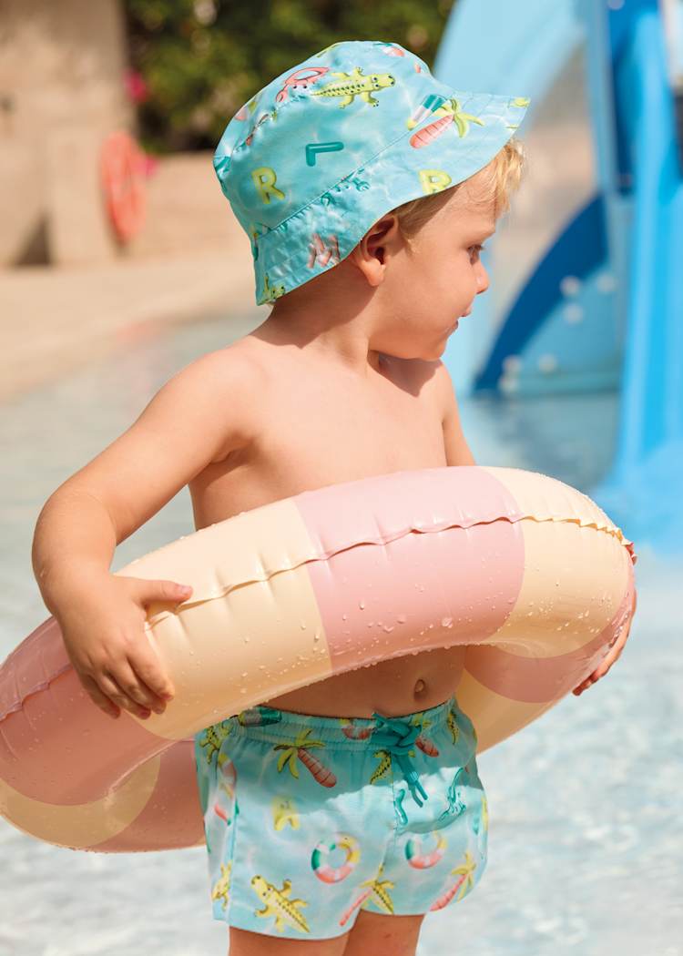 Baby 2-Piece Swim Set with Sun Protection 1660