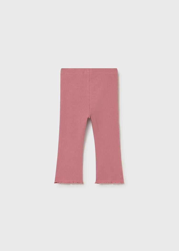 Baby Flare Rib Knit Leggings 1744