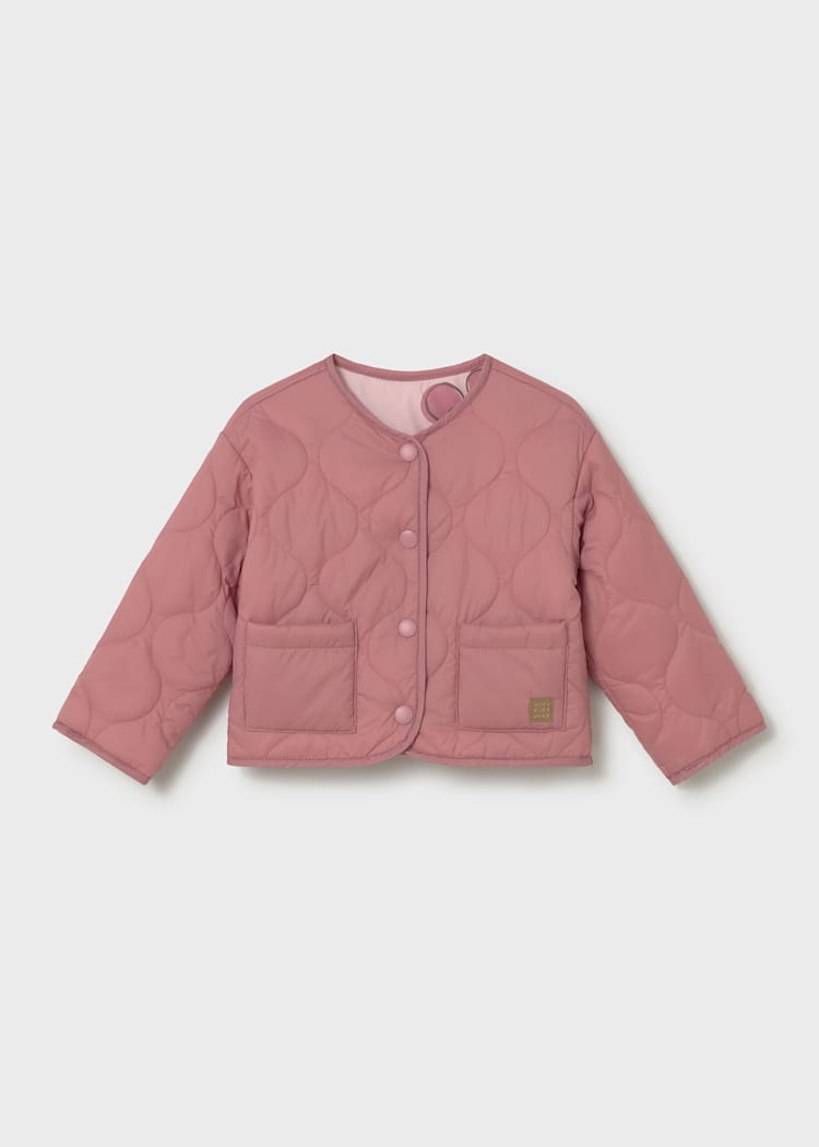 Baby Print Reversible Quilted Windbreaker 1493