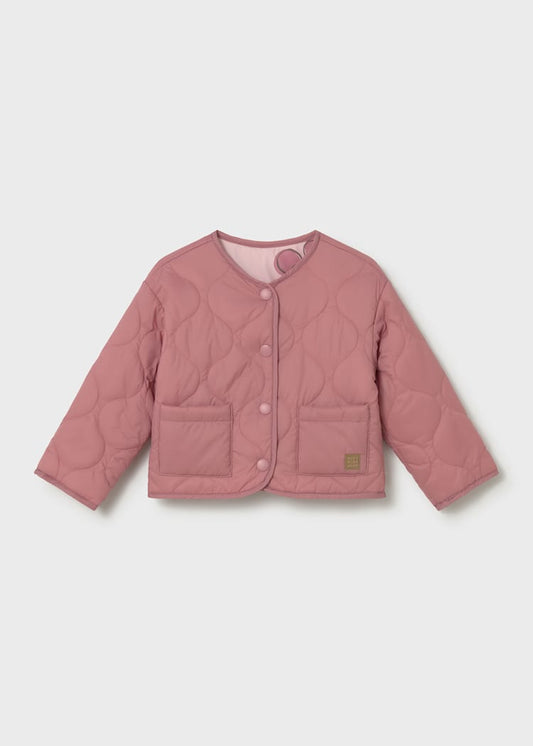 Baby Print Reversible Quilted Windbreaker 1493