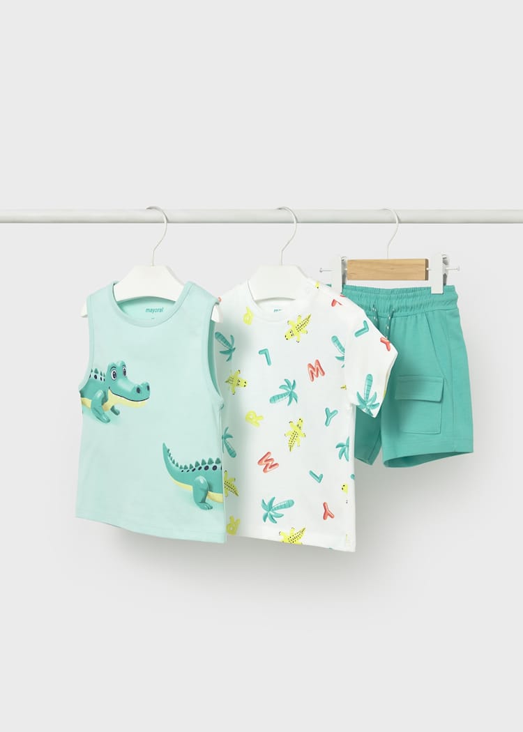 Baby Printed 3-Piece Set 1673