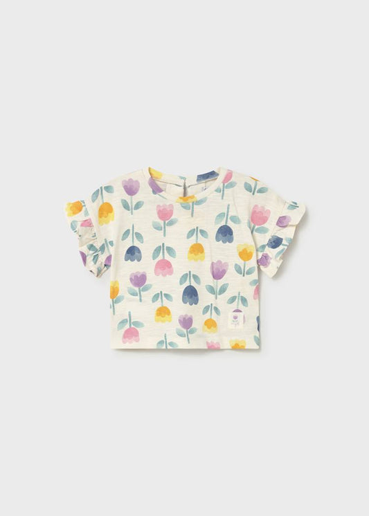 Baby Printed T-Shirt  lilac 1082
